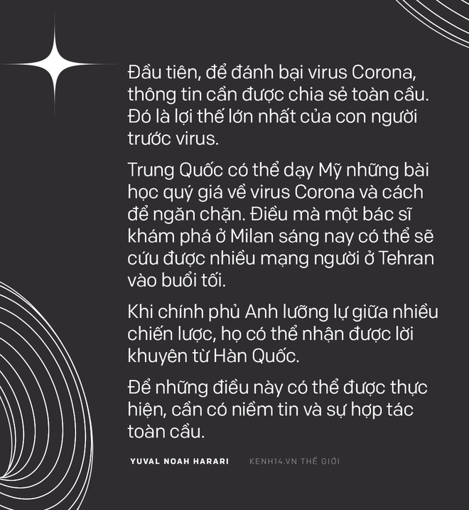 Tác giả cuốn Sapiens: Lược sử loài người nói về cuộc sống hậu Corona: Đại dịch sẽ giúp nhân loại nhận ra mối nguy hiểm của một thế giới chia rẽ - Ảnh 5.