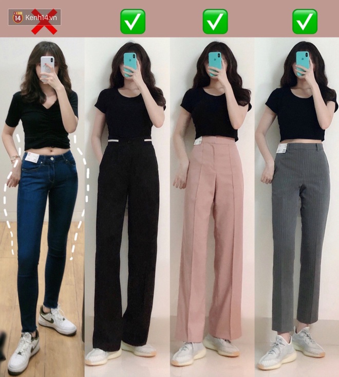 Dáng thẳng đuột khi diện skinny jeans, cô nàng đã được khai sáng khi tìm ra 8 chiếc quần âu tôn dáng mà thanh lịch hết sức - Ảnh 1.