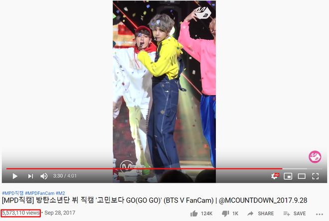 Không phải Jimin hay Jungkook, “mỹ nam đẹp trai nhất thế giới” mới là người dẫn đầu top 100 fancam được xem nhiều nhất mọi thời đại - Ảnh 18.