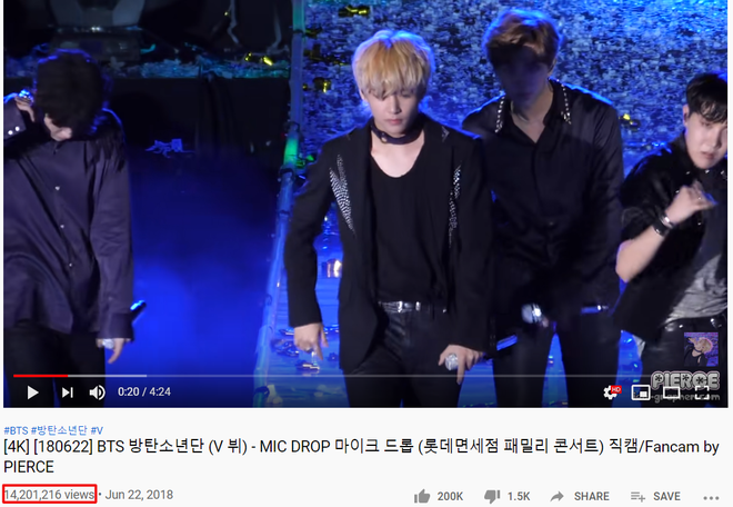 Không phải Jimin hay Jungkook, “mỹ nam đẹp trai nhất thế giới” mới là người dẫn đầu top 100 fancam được xem nhiều nhất mọi thời đại - Ảnh 6.