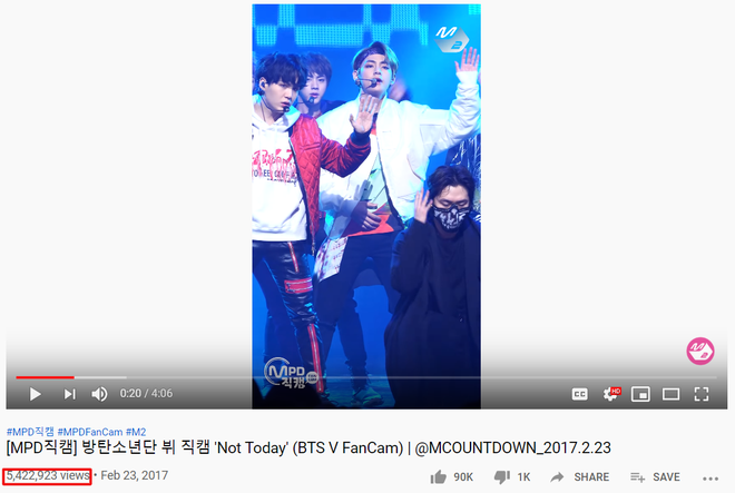Kh&ocirc;ng phải Jimin hay Jungkook, &ldquo;mỹ nam đẹp trai nhất thế giới&rdquo; mới l&agrave; người dẫn đầu top 100 fancam được xem nhiều nhất mọi thời đại - Ảnh 22.