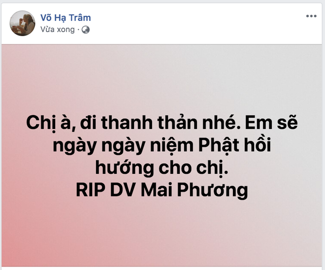 Bạn bè nghệ sĩ bàng hoàng, thương xót khi nghe tin diễn viên Mai Phương qua đời vì ung thư phổi - Ảnh 5.