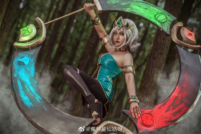 Ngất ngây với những bộ ảnh cosplay Qiyana Nữ hoàng nguyên tố chuẩn đến từng centimet! - Ảnh 3.