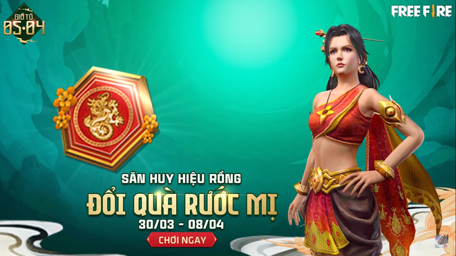 Free Fire: Garena chơi lớn khi tặng trang phục v&agrave; skin s&uacute;ng vĩnh viễn ho&agrave;n to&agrave;n miễn ph&iacute; trong chuỗi sự kiện Giỗ Tổ H&ugrave;ng Vương. Game thủ kh&ocirc;ng n&ecirc;n bỏ qua! - Ảnh 1.