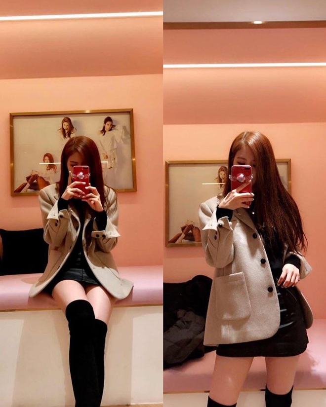 Học lỏm cả tá bí kíp selfie thượng thừa từ cô nàng Rosé (Black Pink), chỉ chụp ảnh trước gương mà vẫn đẹp rụng rời - Ảnh 6.