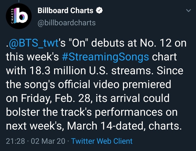 BTS lần đầu tiên lọt top 5 Billboard Hot 100, lập kỉ lục mới cho nghệ sĩ châu Á nhưng fan lại “la ó” vì nghi tính sai kết quả? - Ảnh 3.