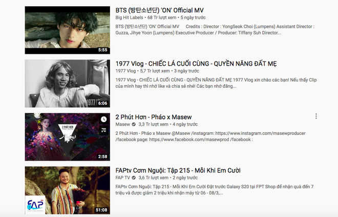 Diễn vi&ecirc;n FAPtv ăn mừng #4 trending nhưng lại c&agrave; khịa BTS chọc giận ARMY với ph&aacute;t ng&ocirc;n: BTS bị gh&eacute;t đa số l&agrave; nhờ fans - Ảnh 2.