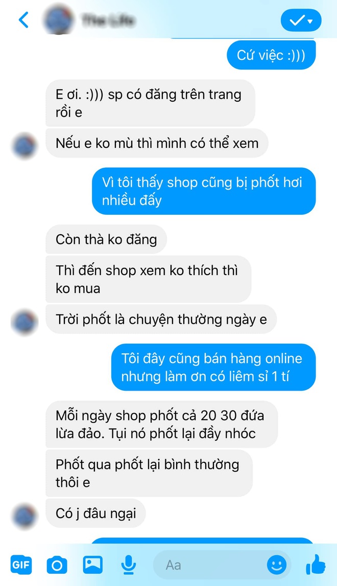Lỡ hỏi 1 c&acirc;u, c&ocirc; g&aacute;i bị chủ shop online nhắn tin kh&ocirc;ng bu&ocirc;ng: Kh&ocirc;ng mua th&igrave; hỏi l&agrave;m g&igrave;? Shop đ&acirc;y mỗi ng&agrave;y phốt 20-30 đứa! - Ảnh 4.
