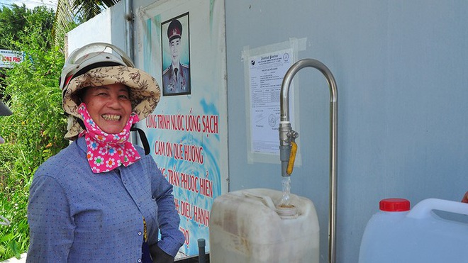 Đầu tư gần 200 triệu mua máy lọc nước mặn thành ngọt tặng miễn phí cho dân - Ảnh 5.
