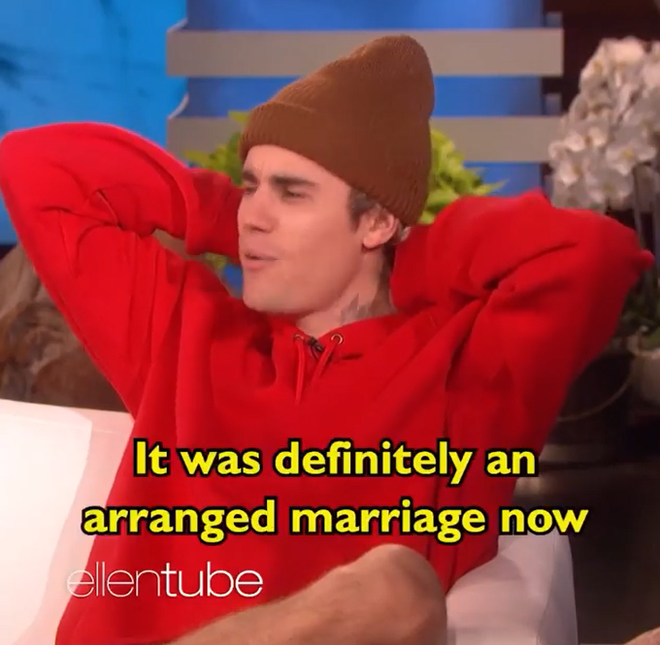 Justin Bieber n&oacute;i về việc l&agrave;m đ&aacute;m cưới với b&agrave; x&atilde; Hailey: Đ&acirc;y chắc chắn l&agrave; cuộc h&ocirc;n nh&acirc;n được sắp xếp - Ảnh 1.