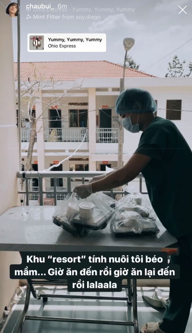Tiếp tục chuy&ecirc;n mục b&aacute;o c&aacute;o của bạn Ch&acirc;u B&ugrave;i từ khu resort c&aacute;ch ly: biết Ch&acirc;u ghiền cafe, bạn điều dưỡng c&ograve;n mua gửi v&agrave;o cho - Ảnh 5.