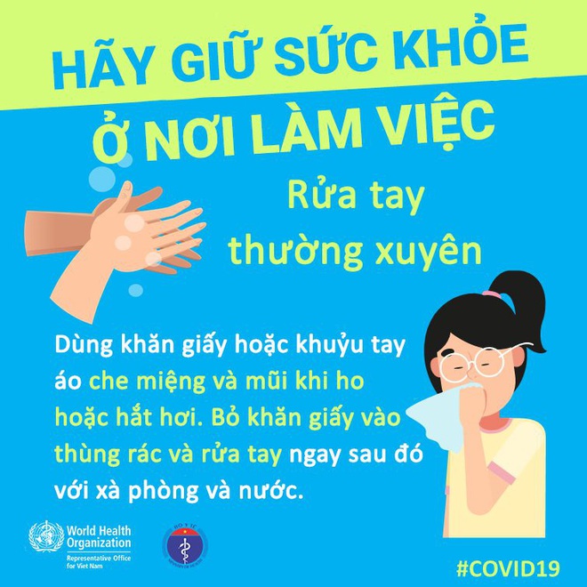 Tổ chức Y tế Thế giới (WHO) phối hợp với Bộ Y tế đưa ra những lưu ý cần thiết khi đi làm để phòng chống COVID-19 - Ảnh 3.