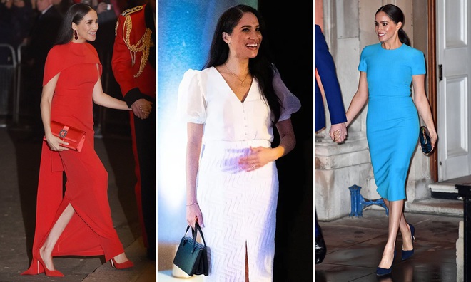 Meghan Markle bị b&oacute;c mẽ bắt chước c&aacute;ch l&ecirc;n đồ tinh tế của C&ocirc;ng nương Kate để lấy l&ograve;ng c&ocirc;ng ch&uacute;ng - Ảnh 1.