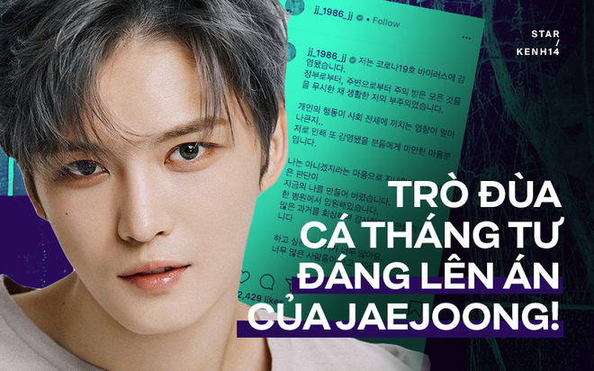 Gửi Kim Jaejoong: Covid-19 không phải là chuyện để đùa! - Ảnh 1.