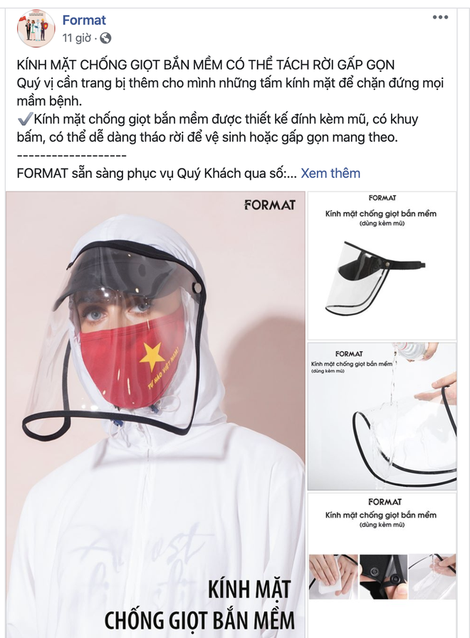 Loạt thương hiệu thời trang trong nước c&ugrave;ng tung ra bộ gi&aacute;p ph&ograve;ng dịch, tr&ocirc;ng ngầu hết sức m&agrave; gi&aacute; cả lại cực phải chăng - Ảnh 5.