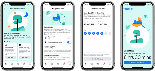 Facebook ra mắt tính năng giúp người dùng tự cai: Hạn chế thời gian sử dụng, báo cáo thói quen mở ứng dụng hàng tháng - Ảnh 3.