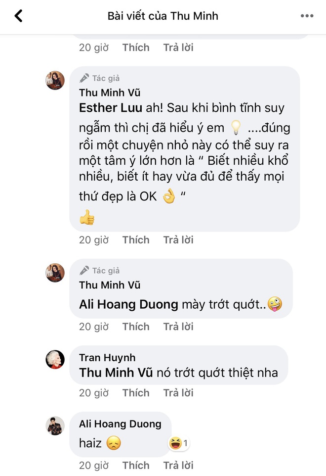 Thu Minh kể cắt tóc cho con trai hỏng, Hari Won nhiệt tình bình luận sai lỗi chính tả tùm lum khiến Trấn Thành phải vội vào đính chính - Ảnh 3.