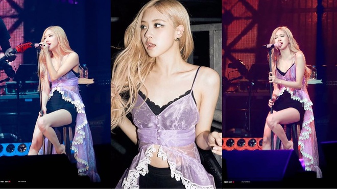 Rosé có body thon thả vậy bảo sao stylist chẳng ngại cho cô hở bạo hơn hẳn Taeyeon và Chorong khi đụng đầm khó nhằn - Ảnh 2.