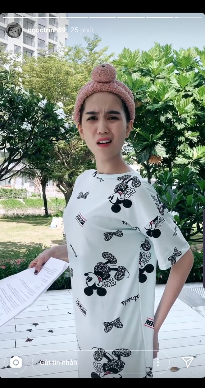 Ngọc Trinh lộ chân chằng chịt vết sẹo, liên tục than đau vẫn chịu khó diễn tập: 4 triệu follower đúng là không tự nhiên mà có - Ảnh 2.