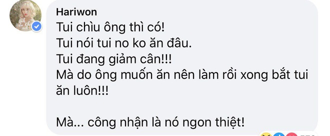 Trấn Thành tố bà xã thiếu nghị lực khi đang giảm cân, Hari Won vội vàng lên tiếng thanh minh nhưng phải thừa nhận 1 điều này - Ảnh 4.