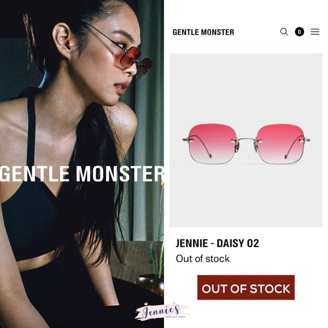 BST kính Gentle Monster x Jennie vừa mở bán đã sold out chỉ trong 1 nốt nhạc, web hãng bị đánh sập - Ảnh 12.
