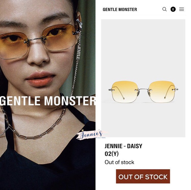 BST kính Gentle Monster x Jennie vừa mở bán đã sold out chỉ trong 1 nốt nhạc, web hãng bị đánh sập - Ảnh 9.