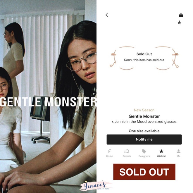 BST kính Gentle Monster x Jennie vừa mở bán đã sold out chỉ trong 1 nốt nhạc, web hãng bị đánh sập - Ảnh 10.