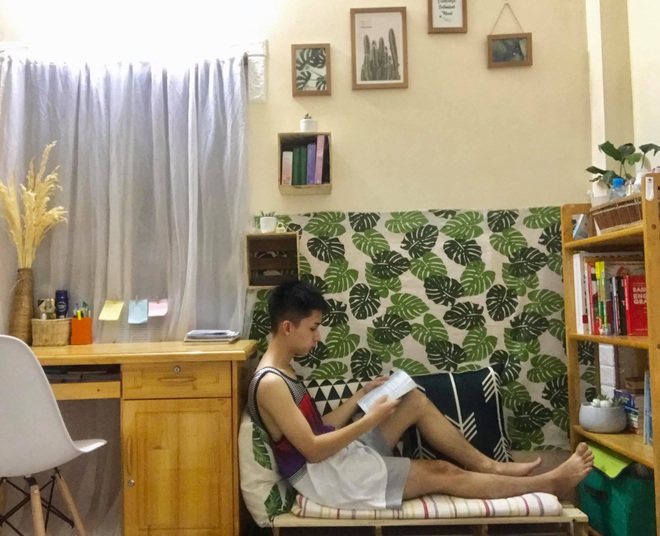 Cải tạo căn ph&ograve;ng cũ b&eacute; như hộp di&ecirc;m, ch&agrave;ng trai lời được hẳn một g&oacute;c để chill - Ảnh 5.