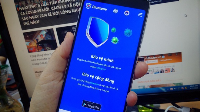 Bluezone - Ứng dụng gi&uacute;p x&aacute;c định người nghi nhiễm COVID-19 - Ảnh 1.