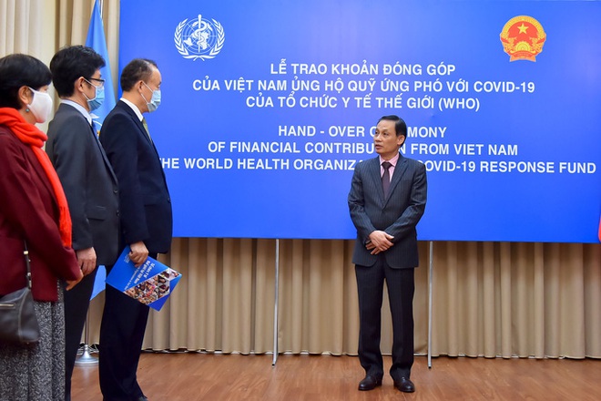 Việt Nam ủng hộ 50.000 USD cho quỹ ứng phó với Covid-19 của WHO  - Ảnh 3.