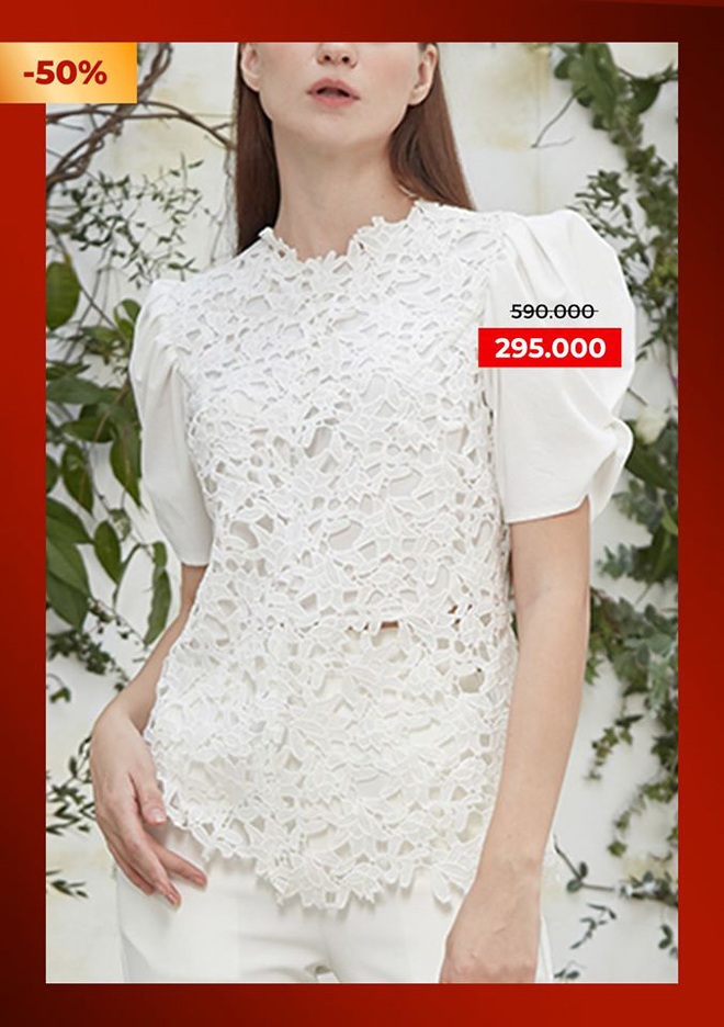 C&aacute;c local brand Việt đ&atilde; trở lại v&agrave; gợi &yacute; những mẫu &aacute;o blouse sale hẳn nửa gi&aacute; để n&agrave;ng c&ocirc;ng sở sẵn s&agrave;ng t&aacute;i xuất đẹp xinh - Ảnh 7.