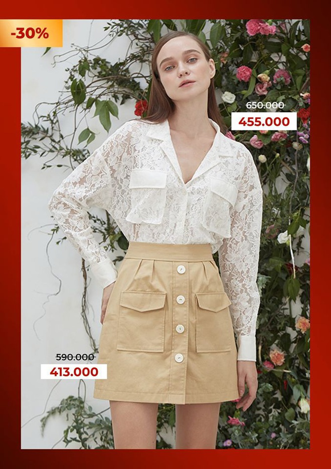 C&aacute;c local brand Việt đ&atilde; trở lại v&agrave; gợi &yacute; những mẫu &aacute;o blouse sale hẳn nửa gi&aacute; để n&agrave;ng c&ocirc;ng sở sẵn s&agrave;ng t&aacute;i xuất đẹp xinh - Ảnh 8.