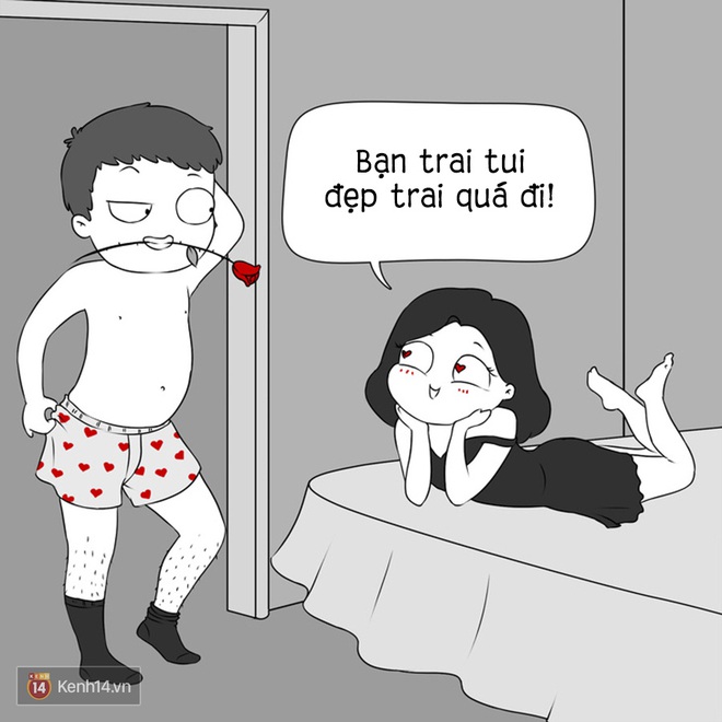 Bộ tranh: C&aacute;i hội y&ecirc;u nhau ấy m&agrave;, cực ngớ ngẩn nhưng cũng bao dễ thương - Ảnh 5.