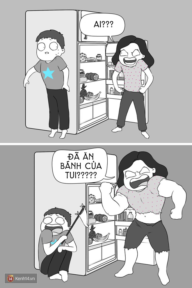 Bộ tranh: C&aacute;i hội y&ecirc;u nhau ấy m&agrave;, cực ngớ ngẩn nhưng cũng bao dễ thương - Ảnh 11.