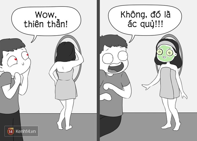 Bộ tranh: C&aacute;i hội y&ecirc;u nhau ấy m&agrave;, cực ngớ ngẩn nhưng cũng bao dễ thương - Ảnh 13.