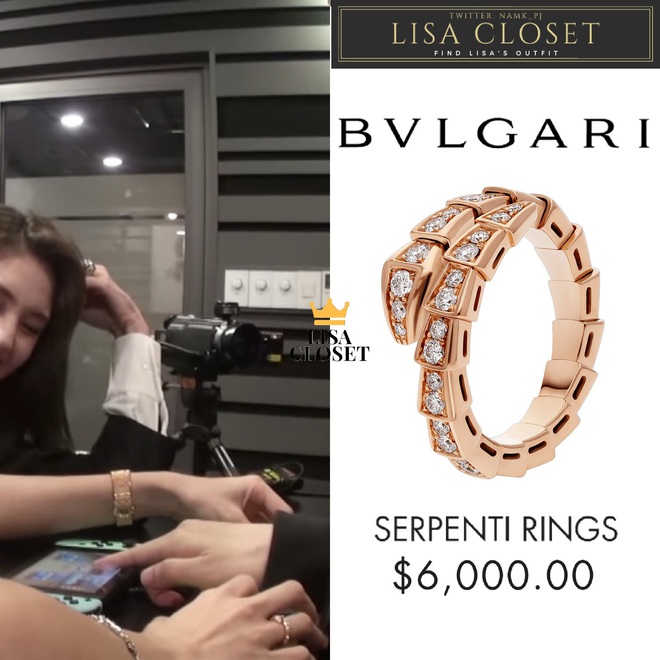 Lisa (BLACKPINK) đ&uacute;ng l&agrave; tay chơi h&agrave;ng hiệu: L&ecirc;n đồ hẹn h&ograve; nữ thần lai sương sương đ&atilde; 1,2 tỷ đồng, cho&aacute;ng nhất l&agrave; đồng hồ - Ảnh 9.