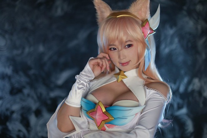 Ngất ngây lên tận vũ trụ với bộ ảnh cosplay Ahri Vệ binh Tinh Tú phiên bản Hàn Quốc, đã là nam nhân thì khó rời mắt - Ảnh 4.