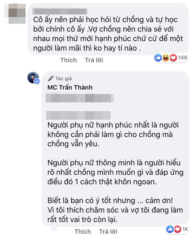 Netizen chỉ trích Hari Won không biết phụ chồng, Trấn Thành làm cả một bài sớ bênh vợ mà khiến dân tình ghen nổ mắt - Ảnh 2.