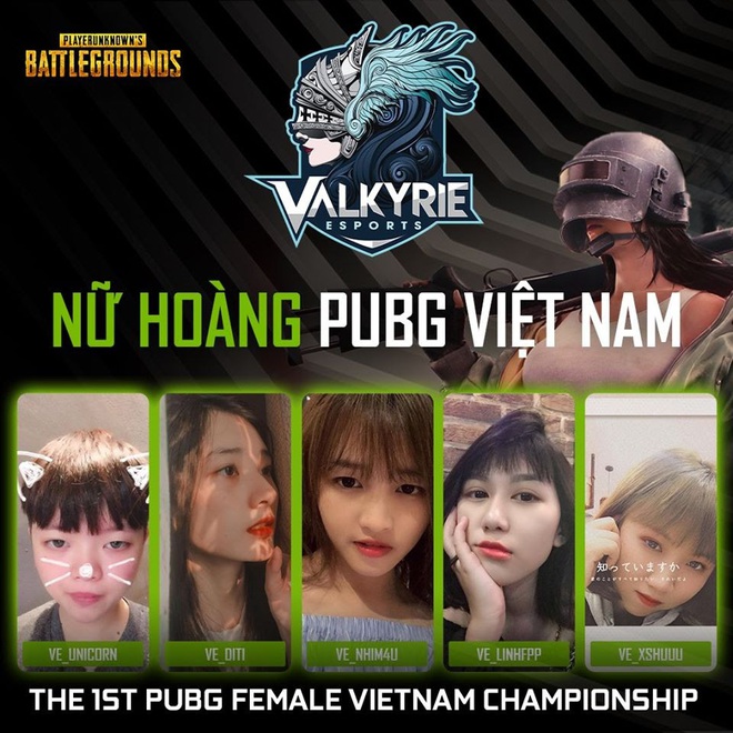 Valkyrie Esports chiến thắng áp đảo tại The 1st PUBG Female Vietnam Championship, xứng đáng lên ngôi nữ hoàng PUBG Việt Nam - Ảnh 1.