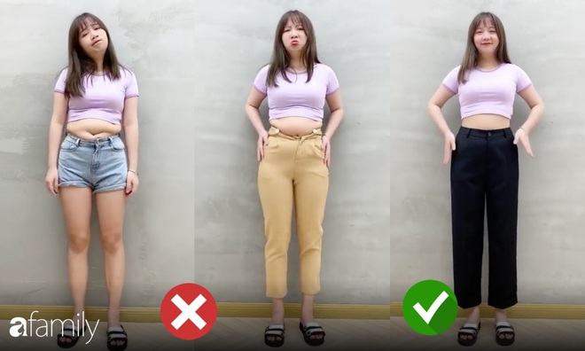 Đ&ugrave;i to lại cộng th&ecirc;m v&ograve;ng 2 m&agrave;u mỡ, chị em đừng lo v&igrave; kiểu quần n&agrave;y sẽ che đi tất cả - Ảnh 1.