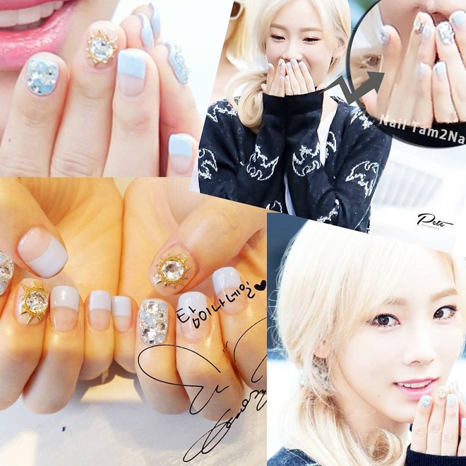 Taeyeon b&aacute;nh b&egrave;o qu&aacute; thể khi to&agrave;n l&agrave;m nail kiểu dễ thương, xinh y&ecirc;u hết mức - Ảnh 9.