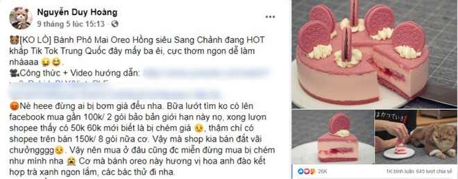 Ăn thử bánh Oreo hoa anh đào đang gây bão MXH: chụp ảnh sống ảo đẹp hết nấc nhưng hương vị liệu ngon hay dở? - Ảnh 3.