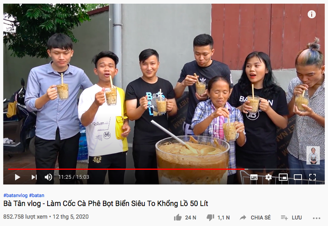 Trong khi nhiều người trẻ fail &ldquo;sấp mặt&rdquo; th&igrave; b&agrave; T&acirc;n vẫn l&agrave;m th&agrave;nh c&ocirc;ng m&oacute;n hot trend n&agrave;y, lại c&ograve;n l&agrave; size khổng lồ gấp 100 lần - Ảnh 1.