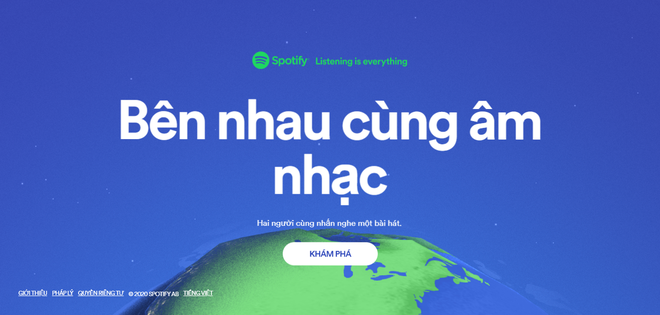 Spotify ra mắt website cho thấy ai đang nghe cùng bài với mình, giới thiệu playlist nhạc do Vũ Cát Tường và nhiều nghệ sỹ chủ động tiếp quản - Ảnh 1.