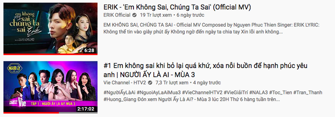 Erik kh&ocirc;ng chỉ thắng thế Đức Ph&uacute;c thời gian đạt top trending m&agrave; c&ograve;n vượt mặt người anh Hoa d&acirc;m bụt ở th&agrave;nh t&iacute;ch n&agrave;y - Ảnh 3.
