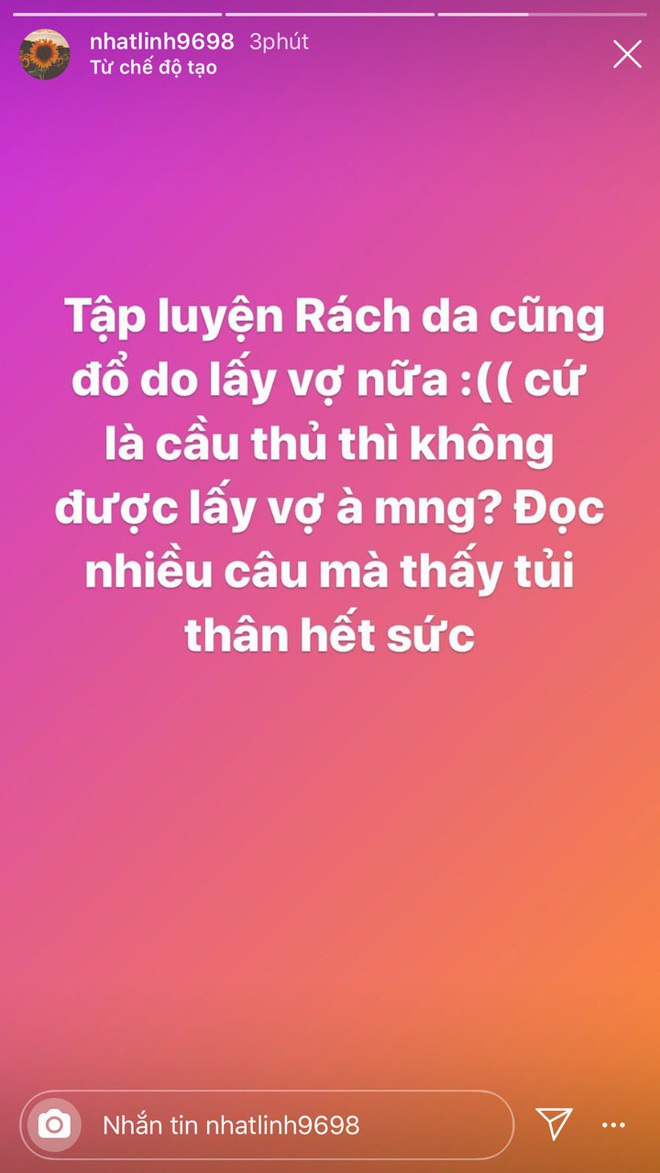 Nhật Linh đang bầu lại còn phải tủi thân vì Văn Đức rách da cũng đổ do lấy vợ - Ảnh 1.