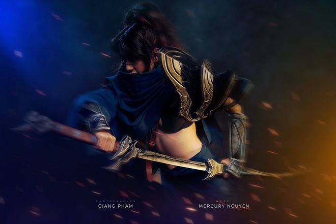 Ngất ng&acirc;y với Yasuo phi&ecirc;n bản nữ của cosplayer Việt, cực quyến rũ nhưng cũng rất cool ngầu! - Ảnh 3.