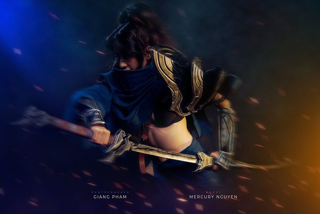 Ngất ngây với Yasuo phiên bản nữ của cosplayer Việt, cực quyến rũ nhưng cũng rất cool ngầu! - Ảnh 3.