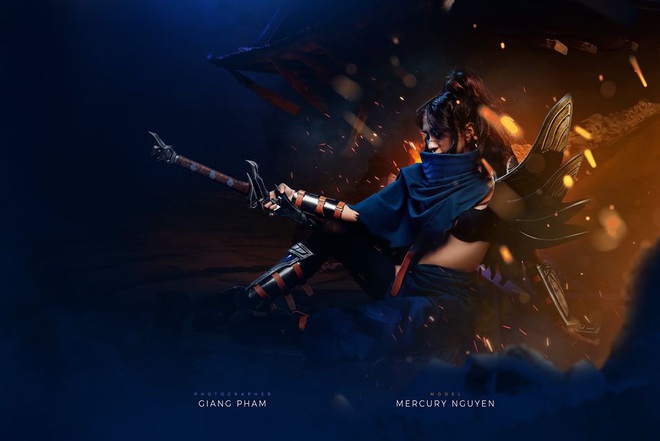 Ngất ngây với Yasuo phiên bản nữ của cosplayer Việt, cực quyến rũ nhưng cũng rất cool ngầu! - Ảnh 5.