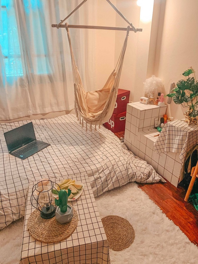Thu&ecirc; cả căn ph&ograve;ng chỉ v&igrave; m&ecirc; c&aacute;i cửa sổ, c&ocirc; g&aacute;i cam t&acirc;m bỏ 5 triệu set up lại to&agrave;n bộ v&agrave; nhận được c&aacute;i kết mỹ m&atilde;n - Ảnh 4.